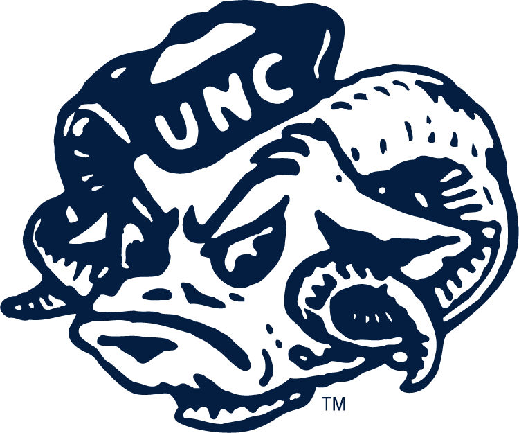 North Carolina Tar Heels 1983-1998 Secondary Logo DIY iron on transfer (heat transfer)